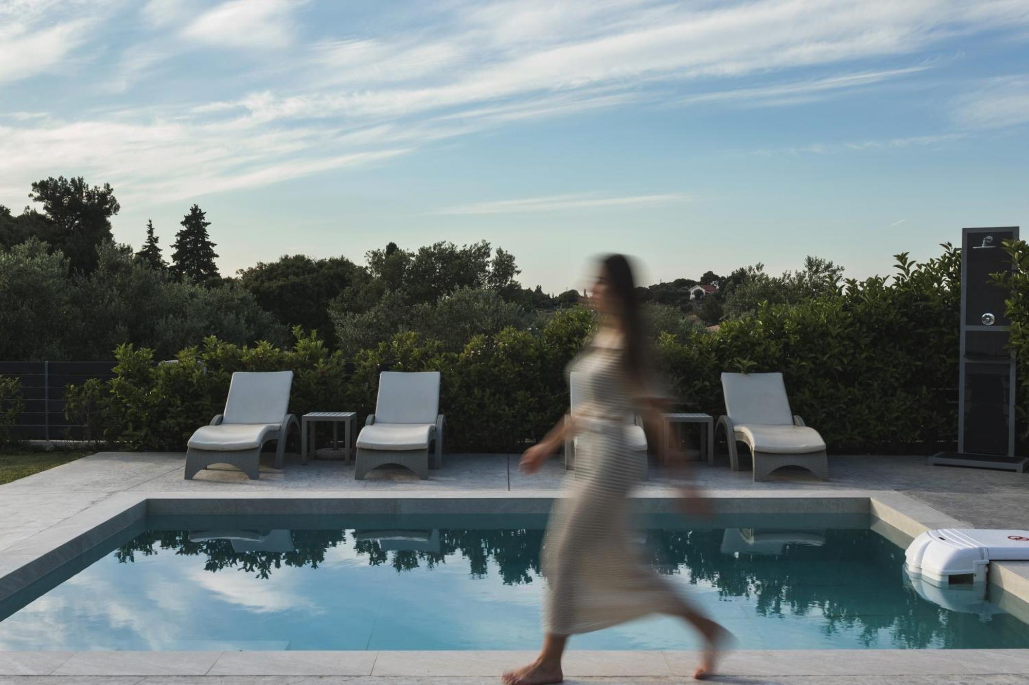 Binios Villa - Private Pool, Walking Distance From The Beach วาซิลิคอส ภายนอก รูปภาพ